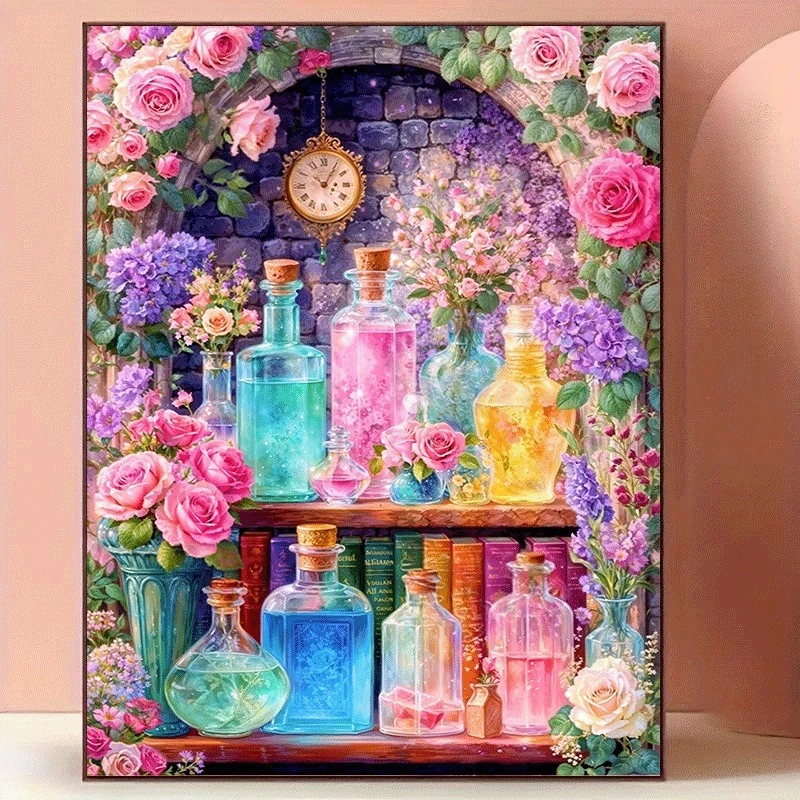 Pintura com Diamantes, Tema de - Photo Mosaic Print avaliação e preço